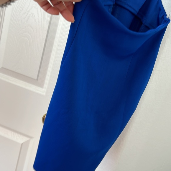 asos Design Side Cutout Strap dress with back button closure. - Picture 7 of 10